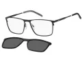 Tommy Hilfiger TH 1803/CS 003/M9 58 Férfi szemüvegkeret (optikai keret) clip-on napszemüveg előtéttel  
