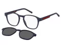 Tommy Hilfiger TH 2085/CS FLL/M9 50 Férfi szemüvegkeret (optikai keret) clip-on napszemüveg előtéttel