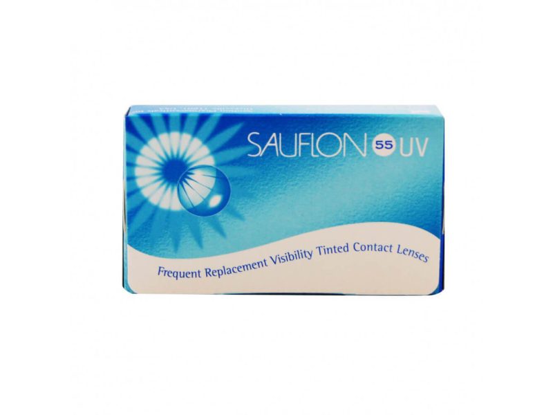 Sauflon 55 UV (6 db), havi kontaktlencse