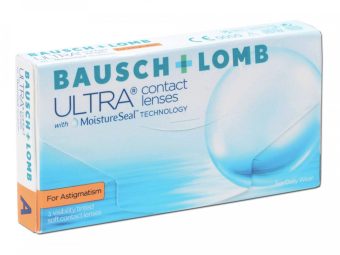   Bausch & Lomb Ultra with Moisture Seal for Astigmatism (3 db), havi kontaktlencse