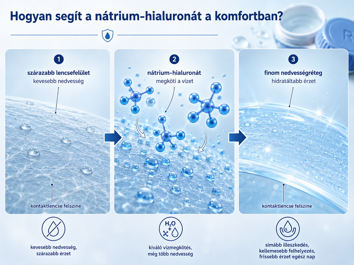 EyeContact Pure kontaktlencse-folyadék