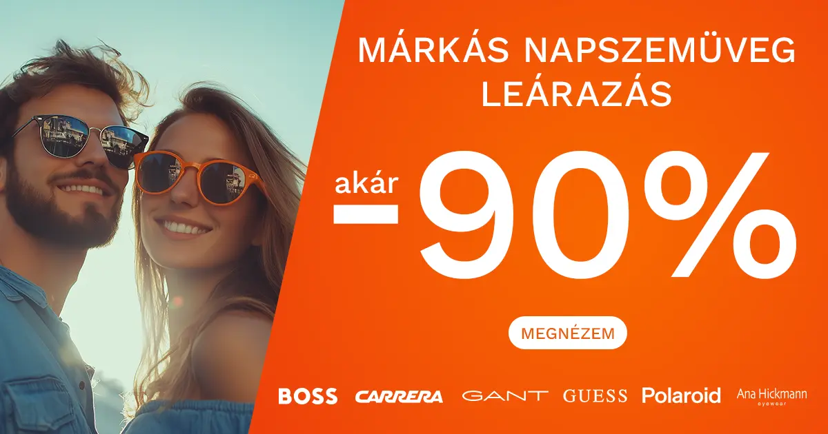 Márkás napszemüveg akció