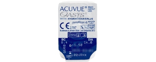 Acuvue Oasys
Hydraclear Plus