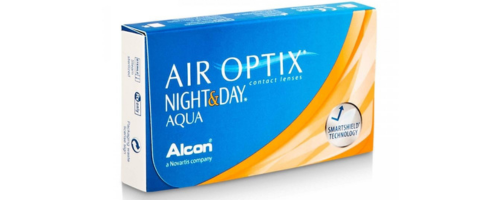 Air Optix Night & Day Aqua lágy szférikus kontaktlencse