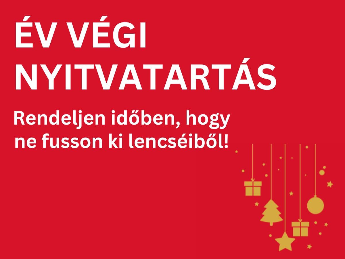 Év végi nyitvatartás