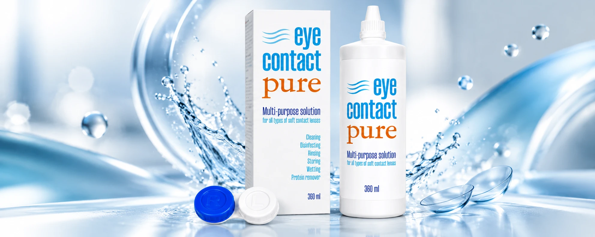 Eye Contact Pure kontaklencse folyadék