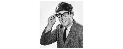 John Lennon fekete színű szemüveg termék