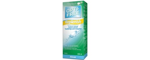 OPTI-FREE
Replenish 300 ml kontaktlencse folyadék tokkal
