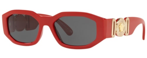 Piros napszemüveg