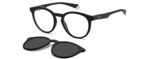 Polaroid előtétes szemüveg polarizált fekete előtéttel műanyag